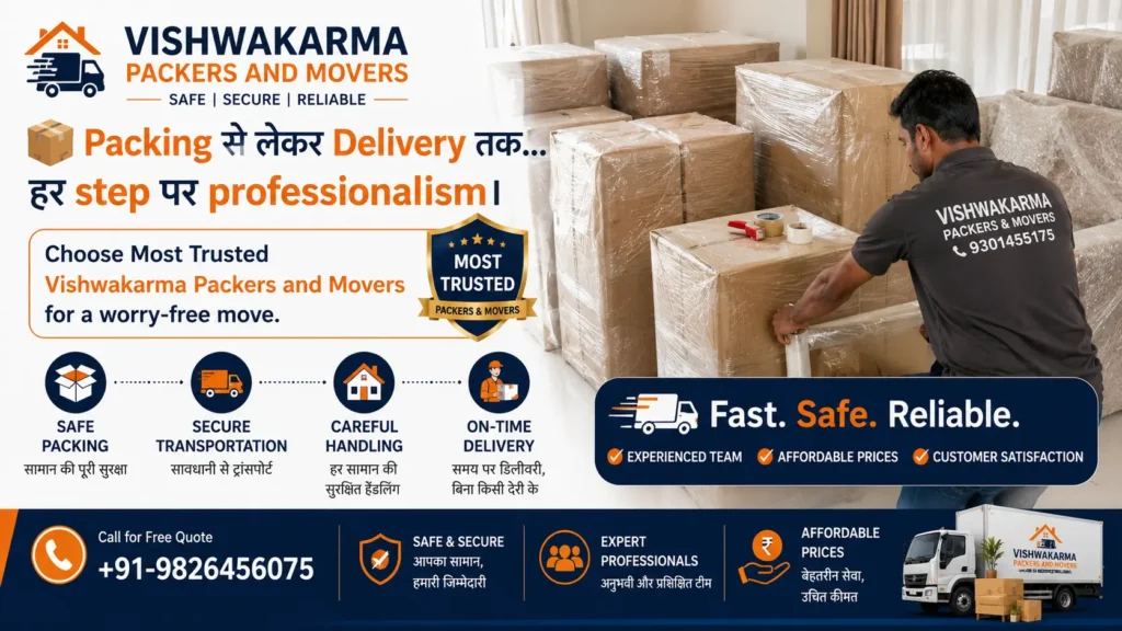 Choose Most Trusted Packers and Mover in jabalpur