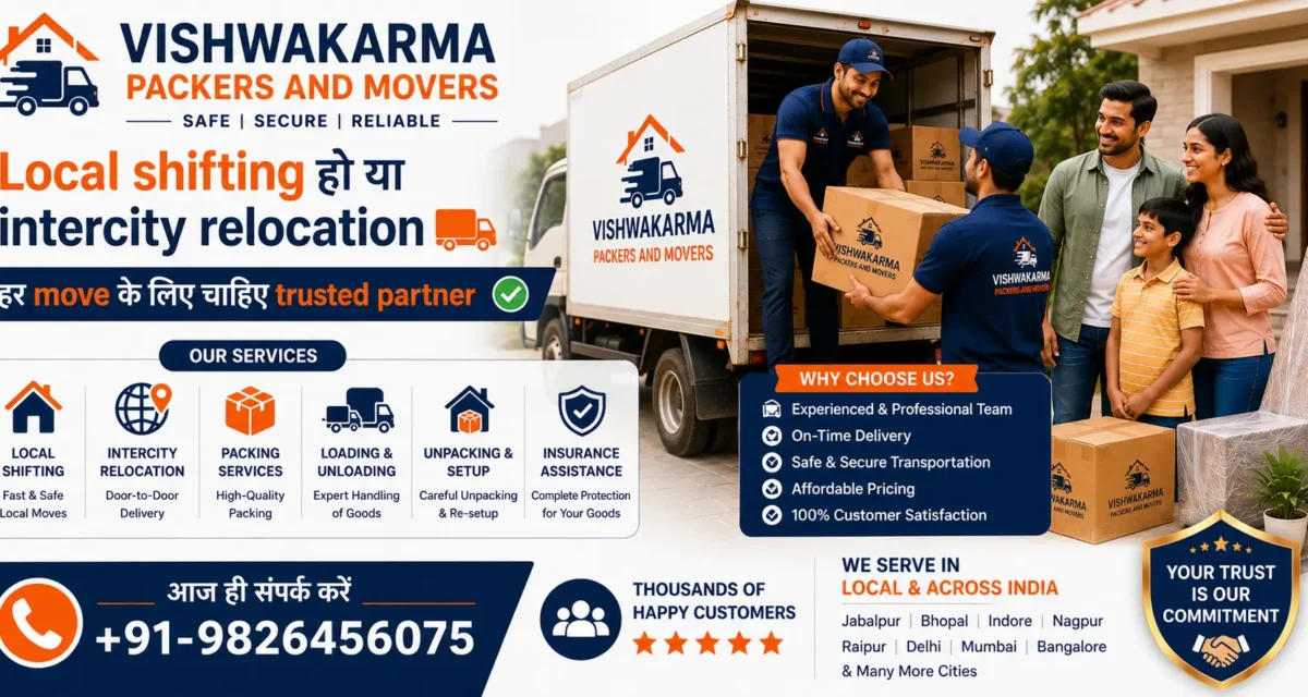 Who is the best mover and packer service provider in Jabalpur?