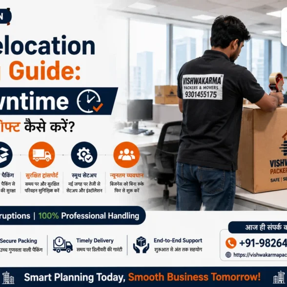 Office Relocation Planning Guide: Zero Downtime के साथ ऑफिस शिफ्ट कैसे करें?