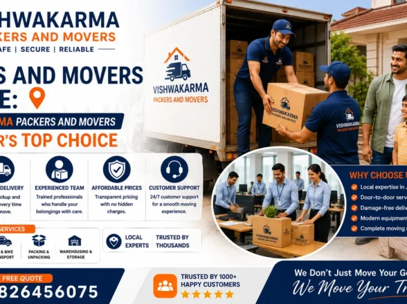Packers and Movers Near Me: Why Vishwakarma Packers and Movers is Jabalpur’s Top Choice