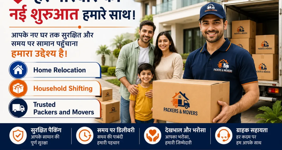 Best Packers and Movers in Civil Lines, Jabalpur: सुरक्षित और तनावमुक्त शिफ्टिंग गाइड