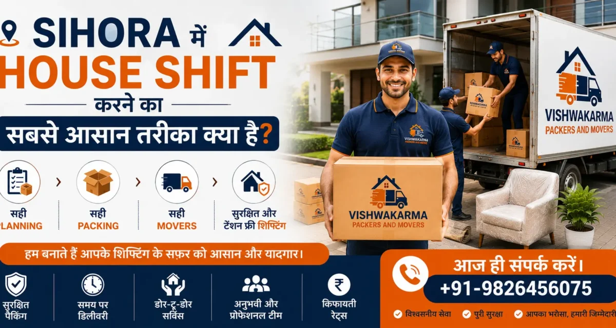 Sihora में House Shift करने का सबसे आसान तरीका क्या है? (The Ultimate Relocation Guide)