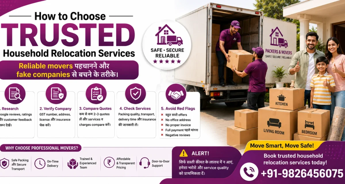 How to Choose Trusted Household Relocation Services: A Stress-Free Guide